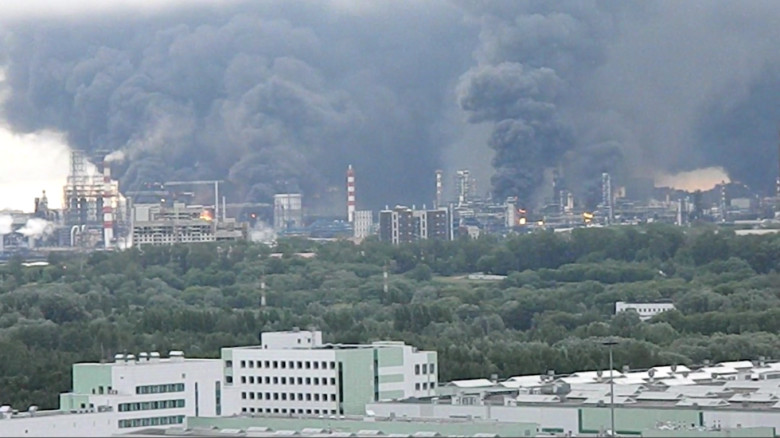 Ukraine hits Moscow in 'large-scale' attack, sparking fires 