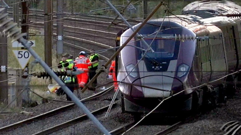 Two trains reported to have collided north of London: transp