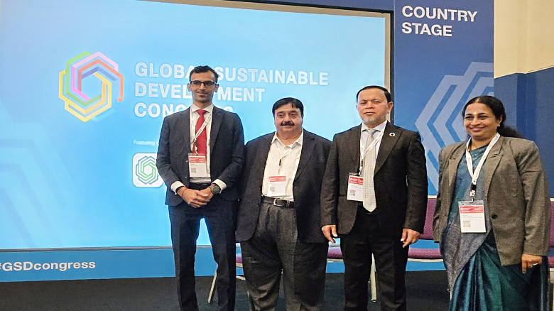 DIU chairman represents Bangladesh at GSDC 2026 on higher ed