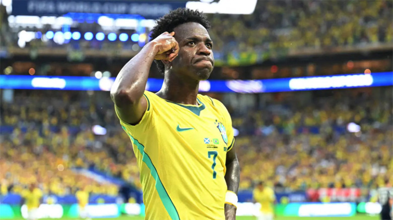 Vinicius Junior sparkles as Brazil beat Scots to reach World