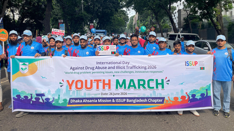 Youth March held to mark Intern’l Day against Drug Abuse and