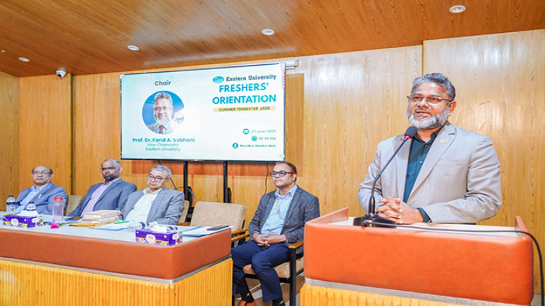 EU holds freshers' orientation for summer Trimester 2026
