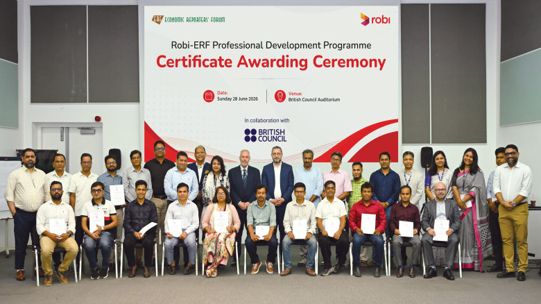 Robi, ERF, British Council train journalists for future-read