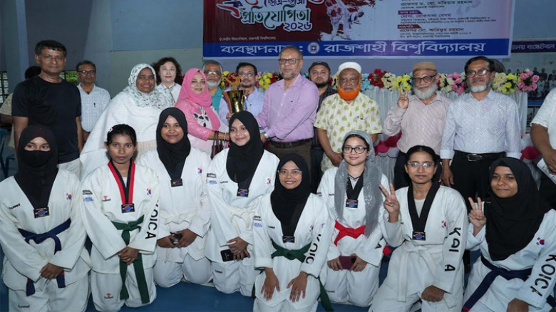 RU emerges as 1st Inter-University Taekwondo Champions