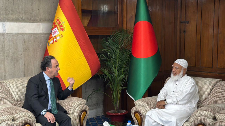 Spanish ambassador meets opposition leader, discusses bilate