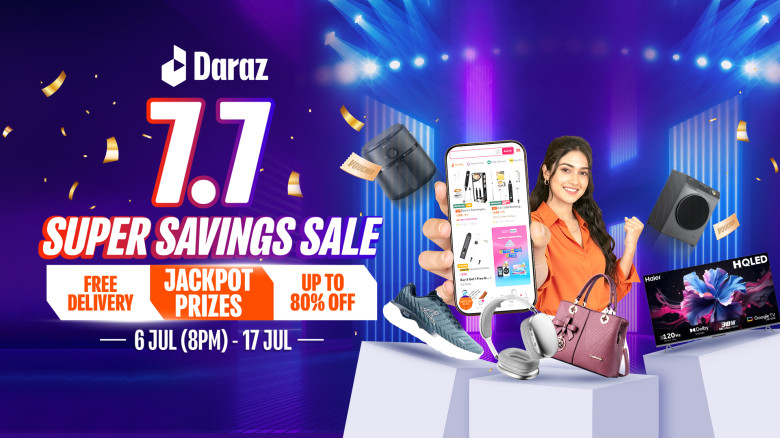 Daraz 7.7 sale brings unbeatable deals, jackpot prizes natio
