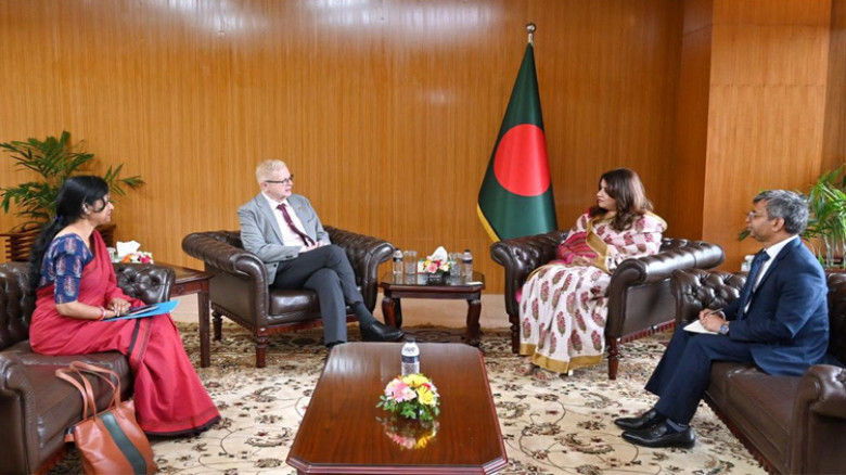 Shama urges expanded UNOPS cooperation for women's empowerme