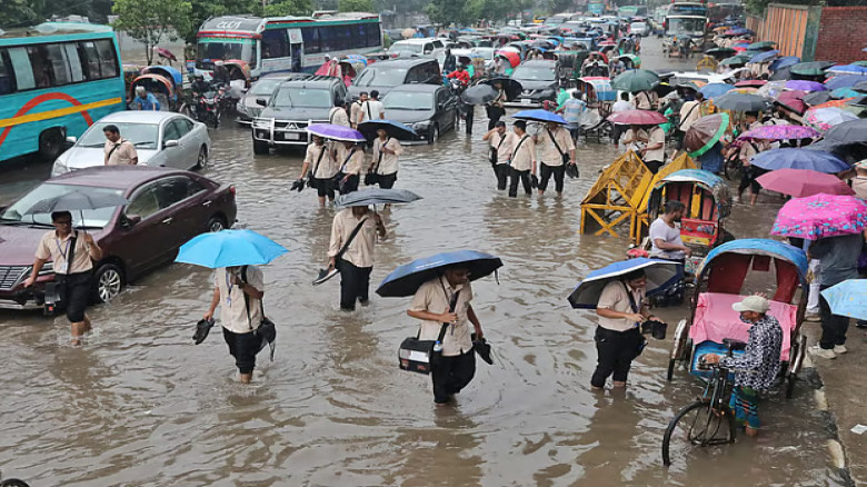 Rain may ease in Dhaka, some districts