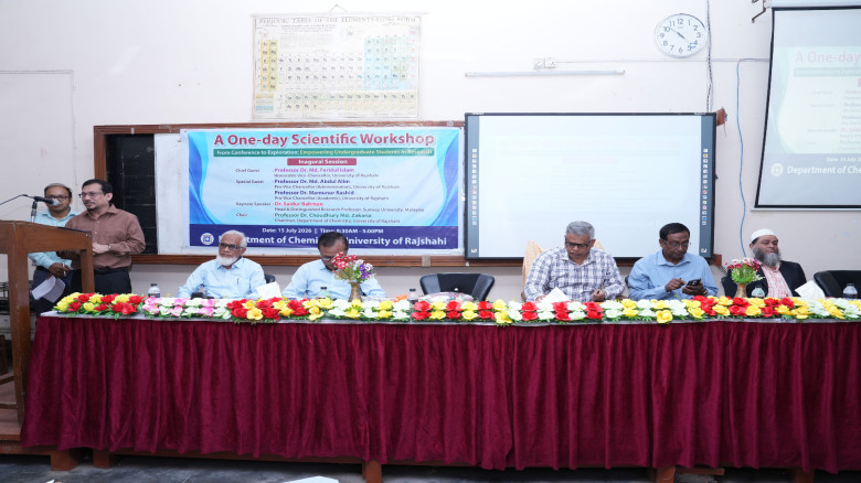 Scientific workshop held at RU Chemistry Department