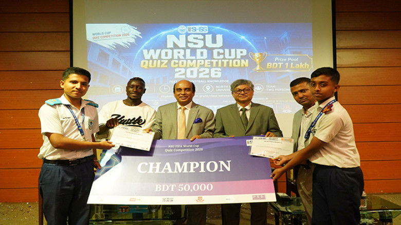 NSU hosts World Cup Quiz Competition 2026 with over 1,000 pa