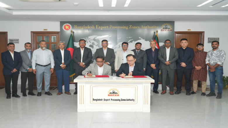Huarun Tex to invest $30m in BEPZA Economic Zone
