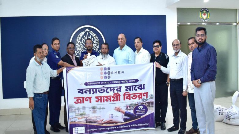 BGMEA aids Chittagong flood victims