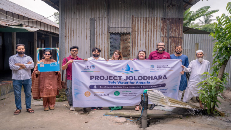 JCI Manikganj project brings clean water to 15,000 residents