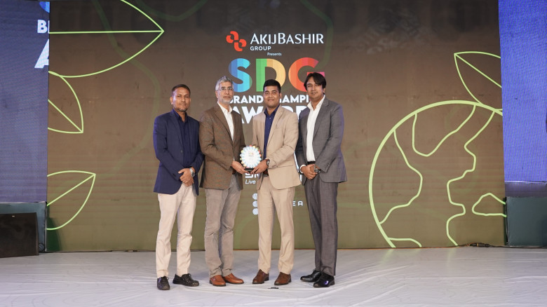 Shwapno wins SDG award for equal employment commitment
