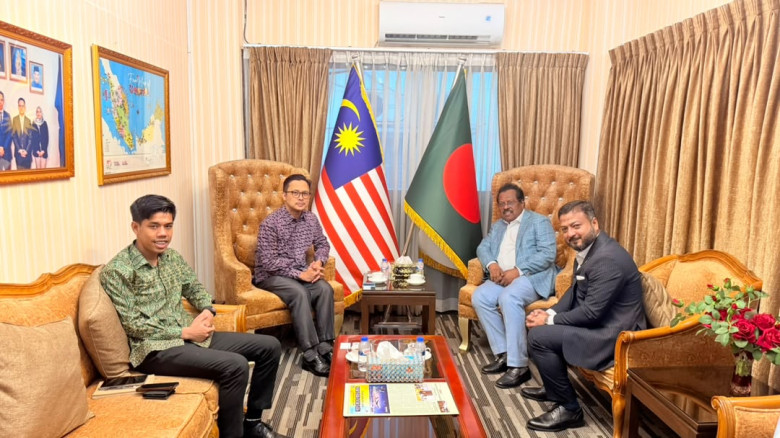 BPGA president meets Malaysian envoy to boost golf developme