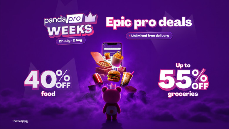 foodpanda offers up to 55 percent savings for pandapro custo