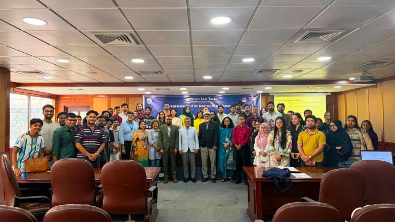 NSU hosts business law talk on 'From Handshake to IPO'