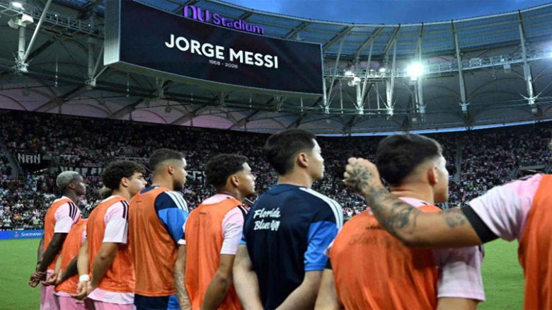 Messi absent after father's death as Miami lose in Leagues C