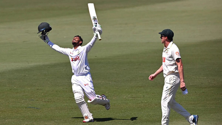 Tanzid ton puts Bangladesh in command against Australia