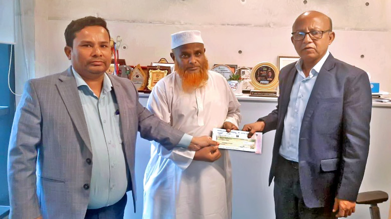 SJIBL Foundation gives Tk 15 lakh to Mymensingh madrasa, orp