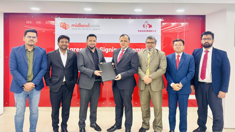 Midland Bank, SahajMobile sign device financing deal
