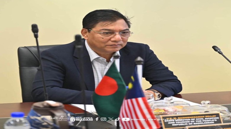 Bangladesh seeks stronger aviation, tourism ties with Malays