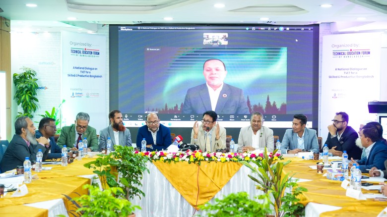 National dialogue urges TVET as priority for skilled Banglad