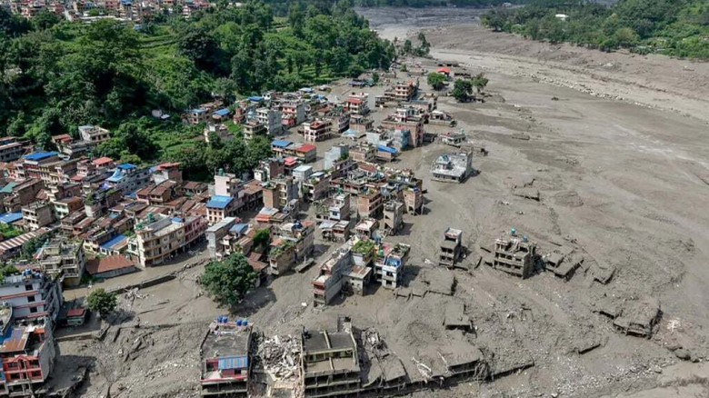 The missing in Nepal-Tibet flash floods