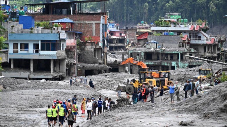 The missing people in Nepal flash floods