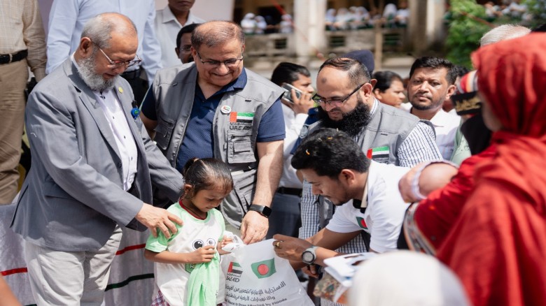 UAE aids 1,500 flood, landslide-hit families in Bangladesh