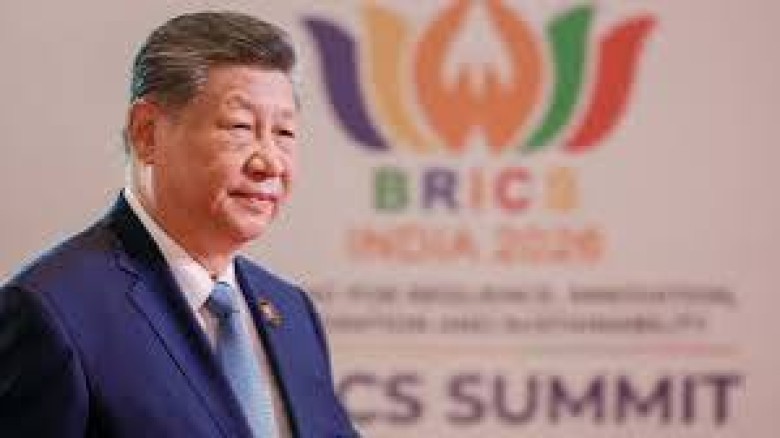 China’s Xi tells BRICS summit Mideast war doesn’t serve ‘com