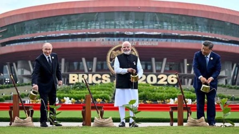 China, Russia, India seek economic cooperation at BRICS