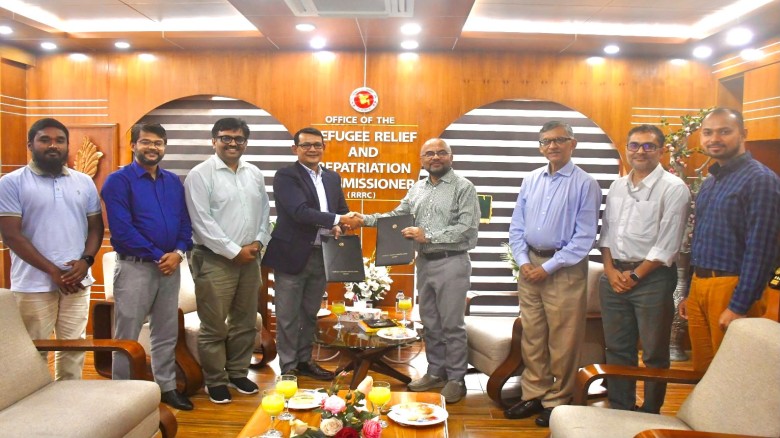 Bracu opens Rohingya camp library, signs history centre deal