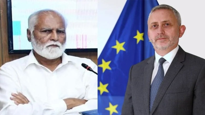 EU Ambassador meets State Minister for Disaster Management a