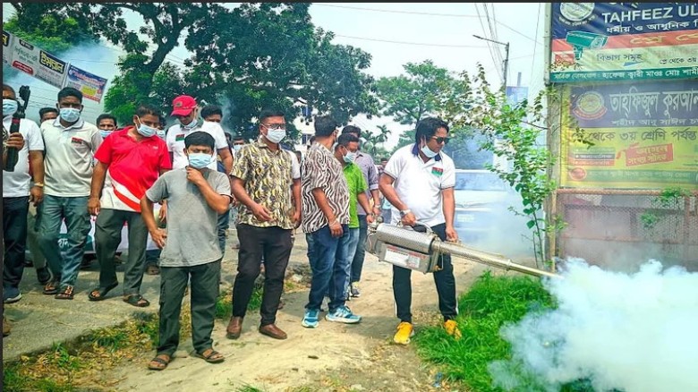 Rangpur Jubo Dal begins dengue prevention awareness campaign
