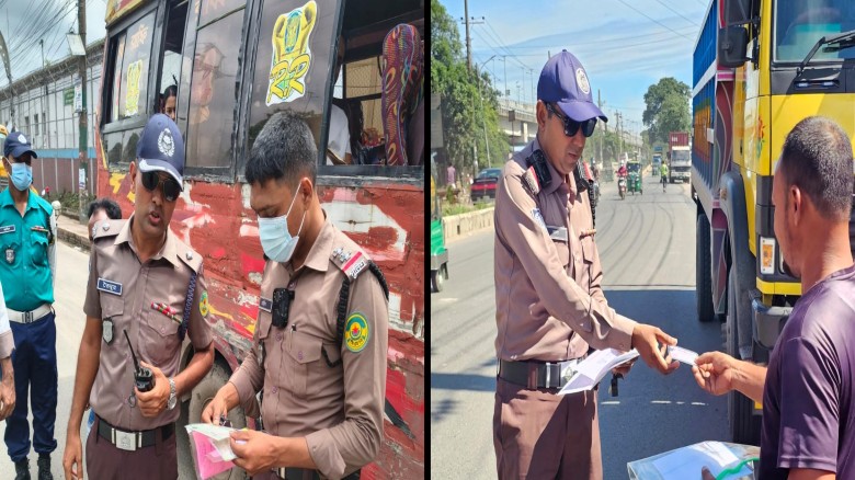 Respiratory, heart risks threaten Chattogram traffic police