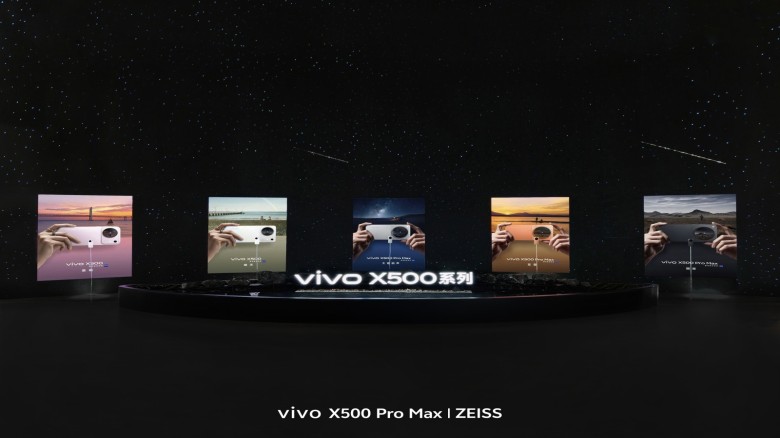 vivo X500 brings cinematic video, ZEISS lenses