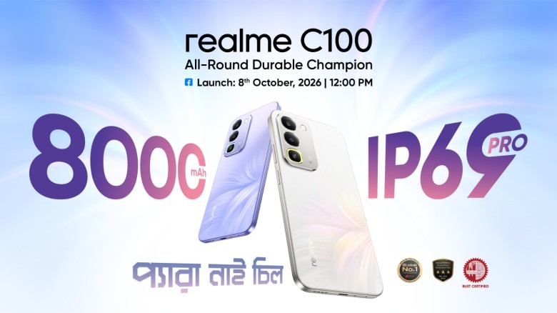 realme C100 brings 8000mAh Titan battery