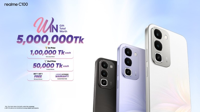 realme C100 launches with 8,000mAh battery