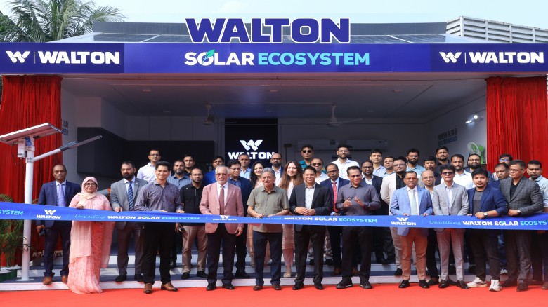 Finance minister unveils Walton Solar Ecosystem