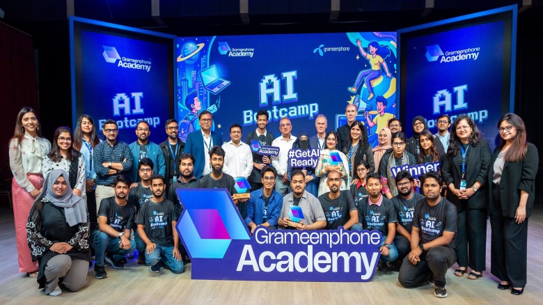 Grameenphone Academy trains youth to turn AI skills into sol