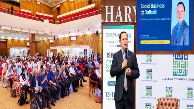 Sabur Khan highlights Daffodil Model for social entrepreneur