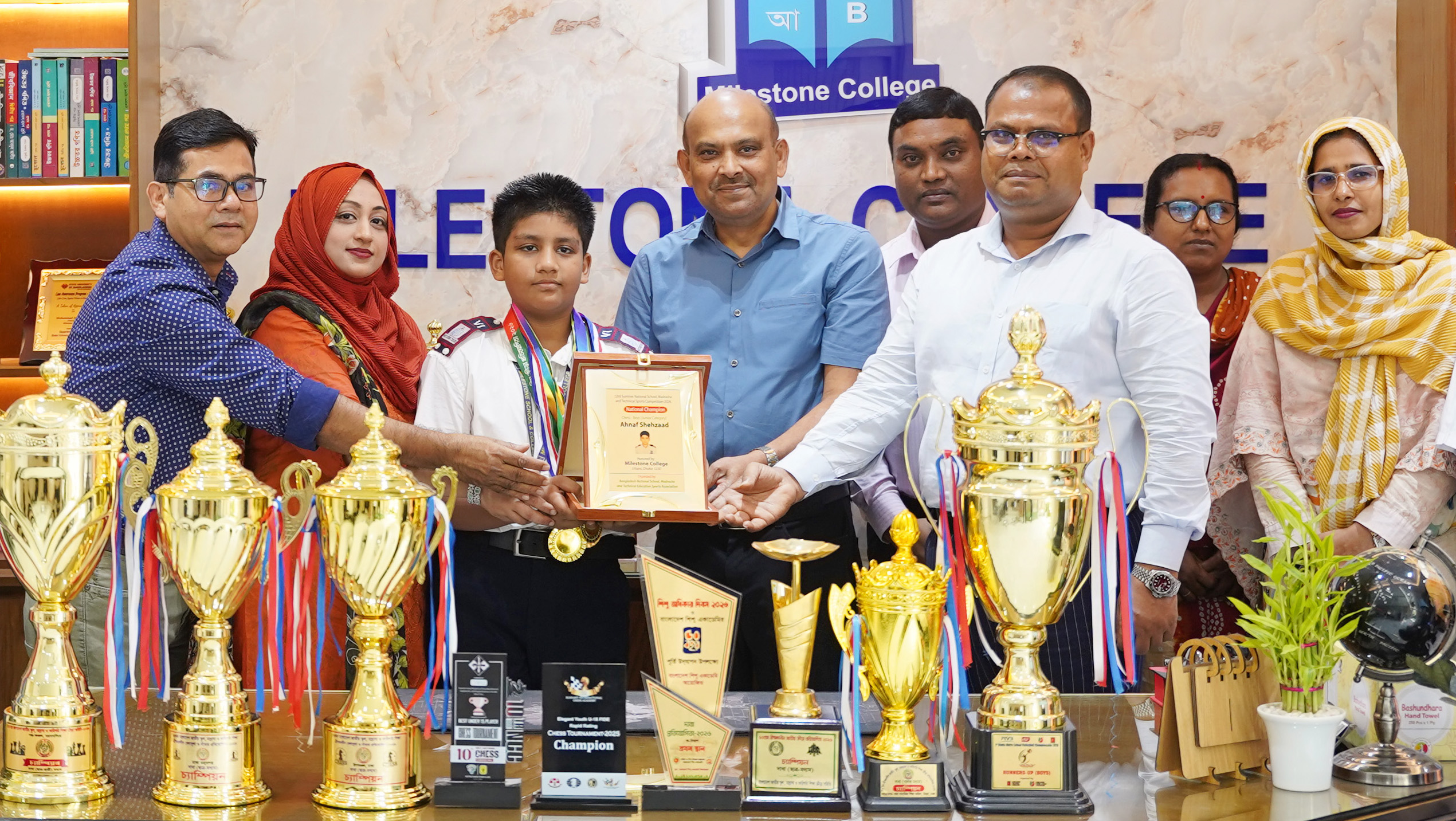 Milestone School wins big at Summer National Sports Competition