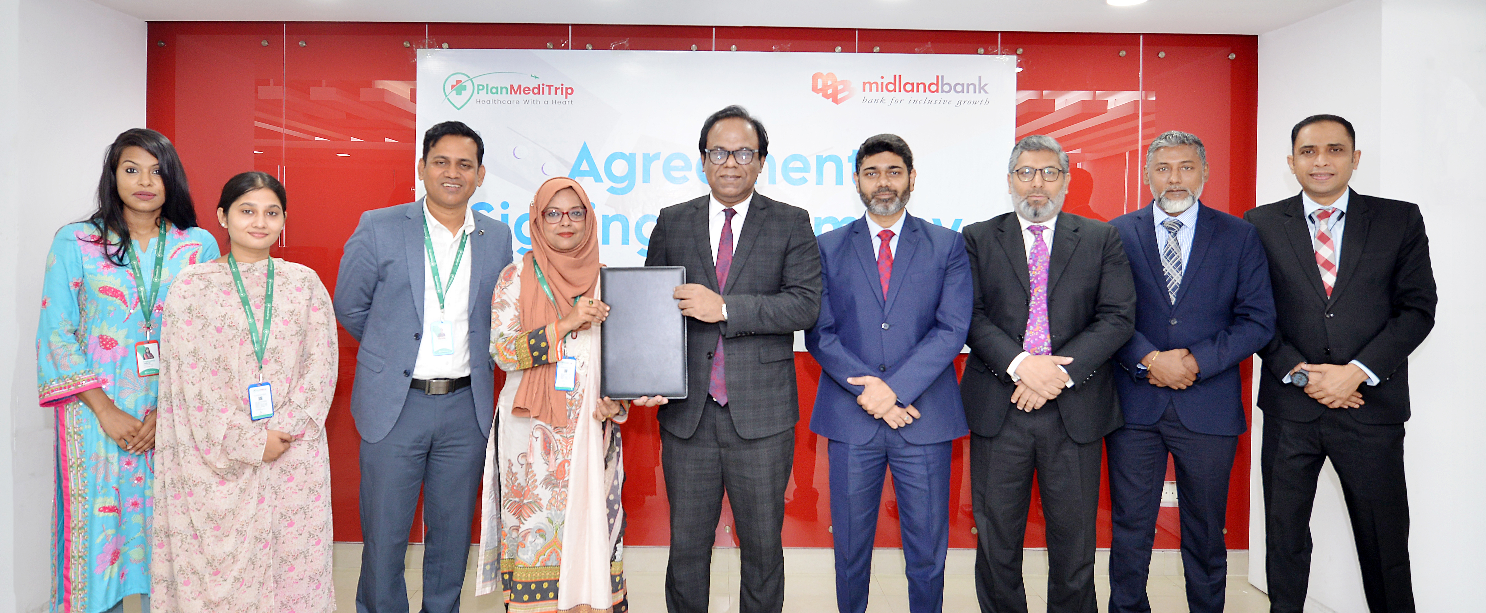 Midland Bank, Plan Medi Trip sign healthcare benefits deal
