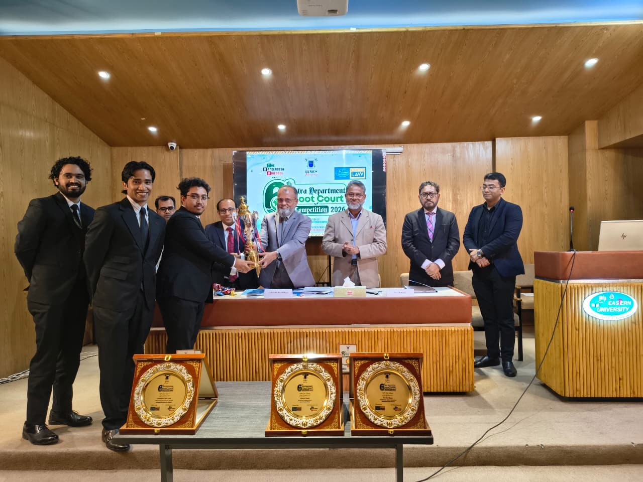Eastern University concludes 6th moot court competition