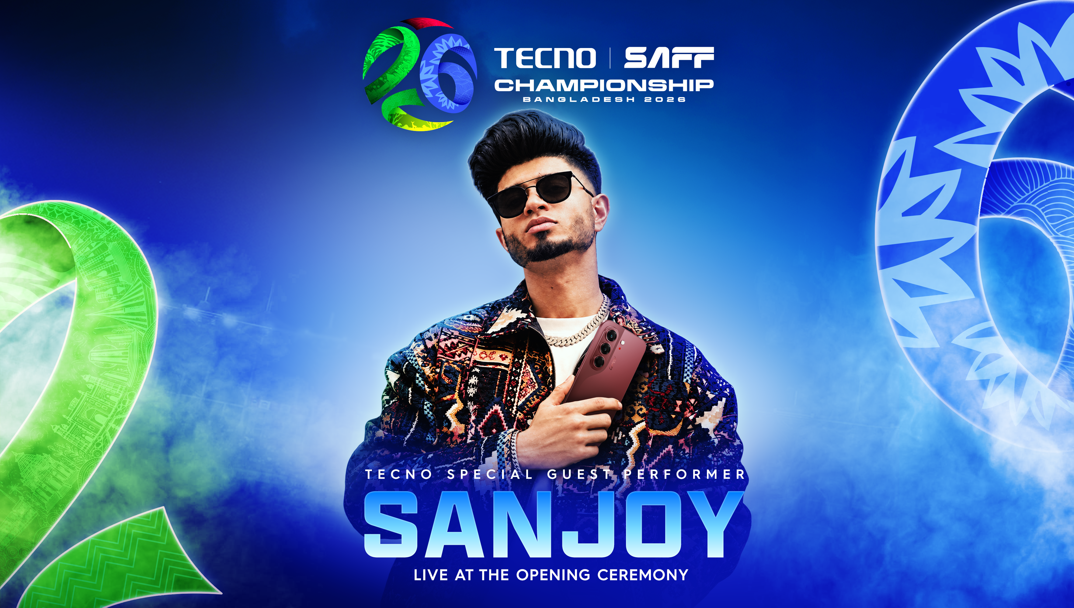 Sanjoy brings World Cup energy to Bangladesh with TECNO