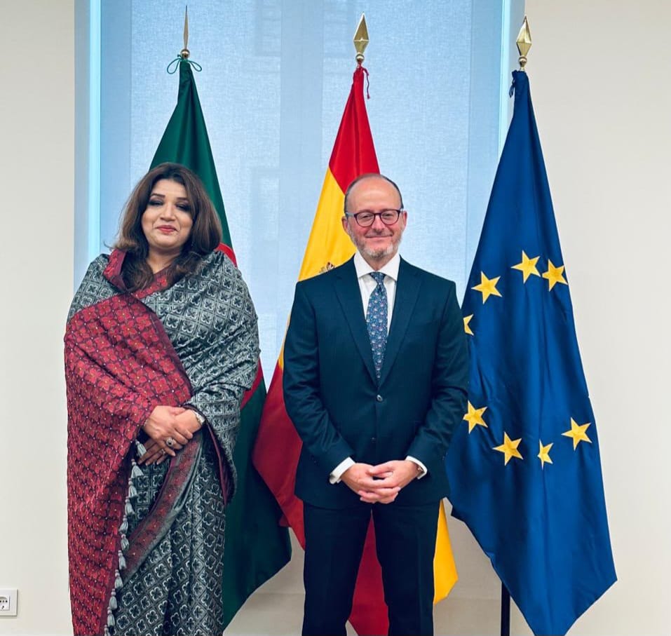 State minister meets Spanish state secretary in Madrid